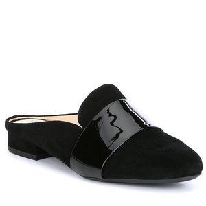 Alex Marie suede slide on mules